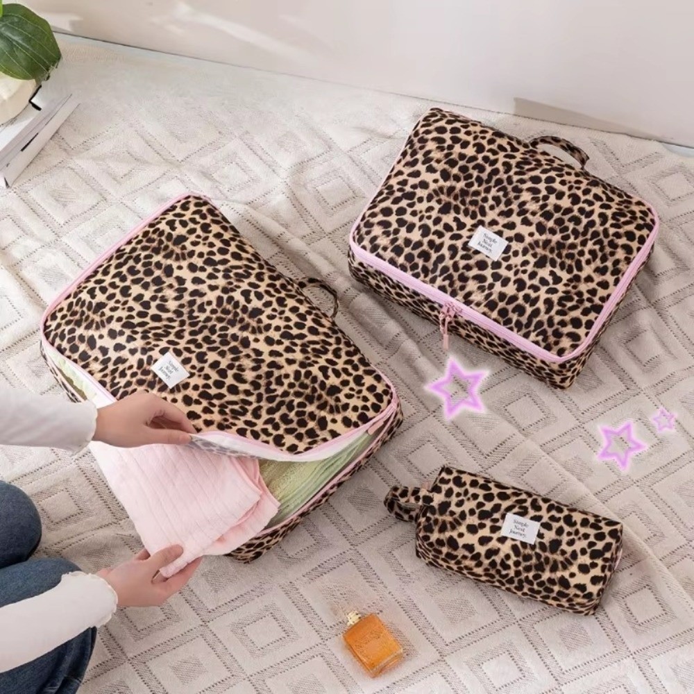 Cosmetic Bags - New Waterproof Leopard Makeup Bag Leopard