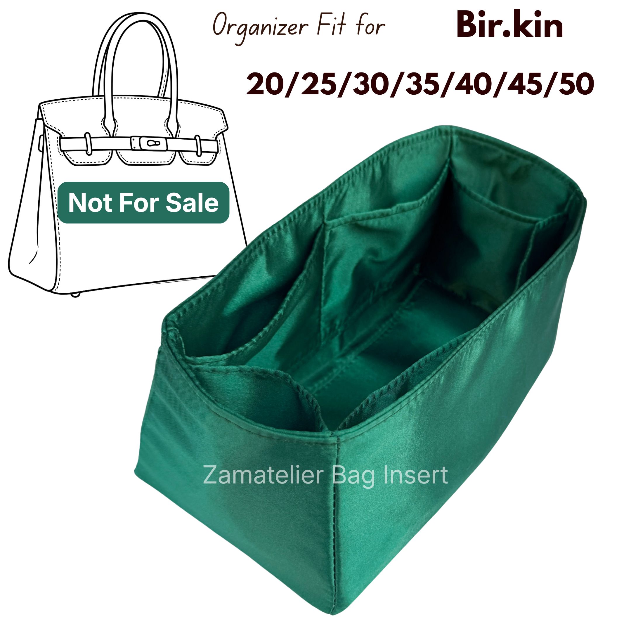 Wallets - Custom Made Silk Insert for Birkin