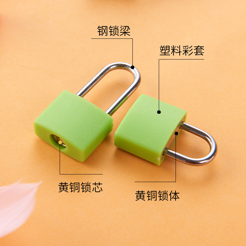 Color Mini Copper Lock Long Be - Luggage ulasan dan harga