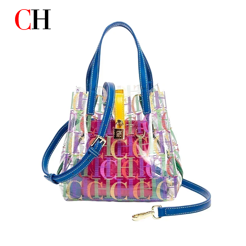 CH Women PVC Transparent Tote  - Wallets ulasan dan harga