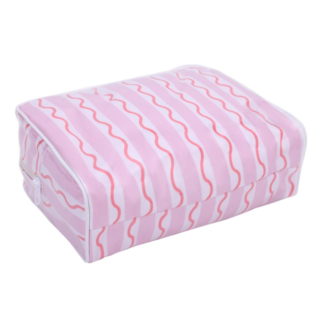 Polyester PVC Cosmetic Bag Dou - Cosmetic Bags ulasan dan harga