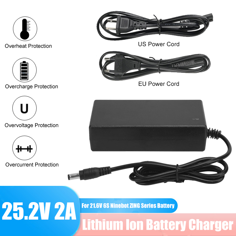 25.2V 2A Li-ion Battery Charge - Kids Ride On Suitcase Scooter ulasan dan harga