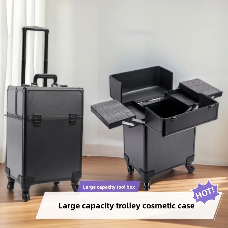 Rolling Cosmetic Luggage Organ - Luggage ulasan dan harga