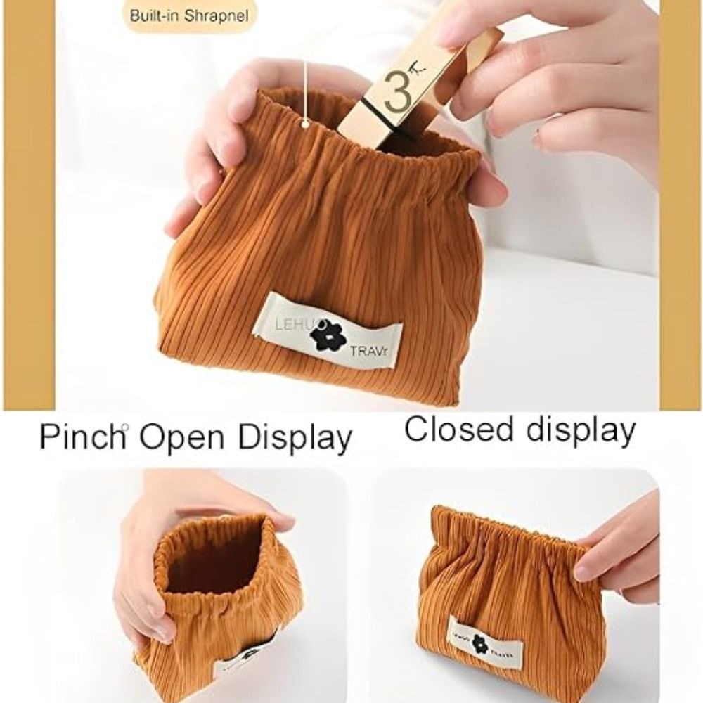 Cute Mini Shrapnel Bag Solid C - Cosmetic Bags ulasan dan harga