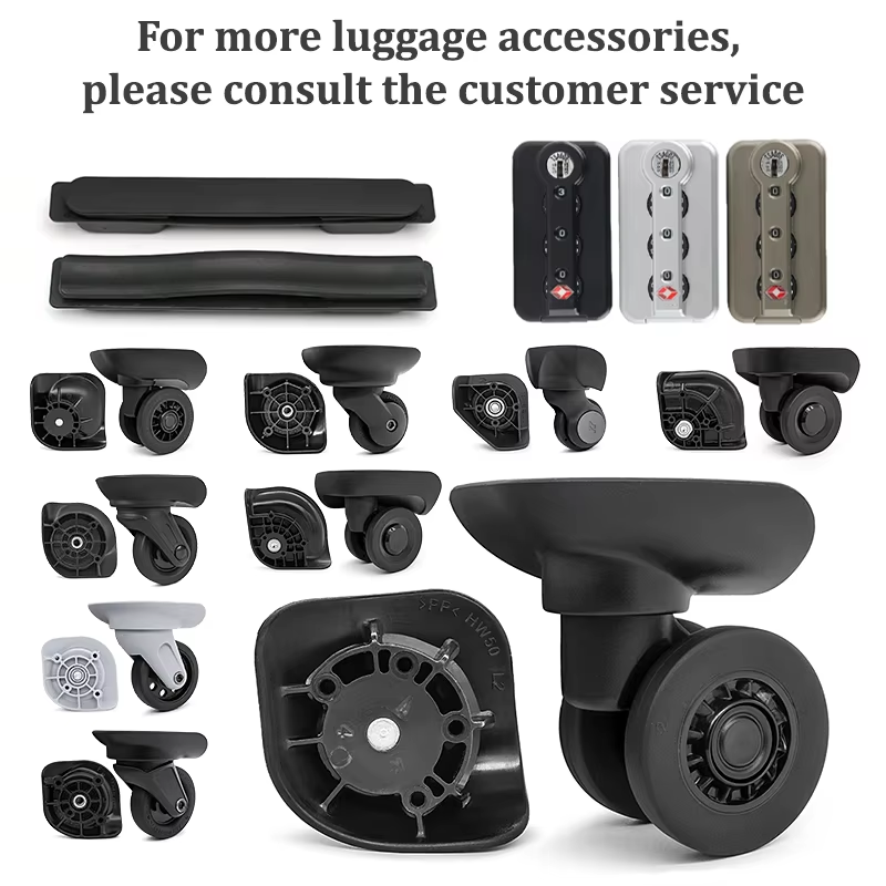 Universal Suitcase Wheels, 360 - Silent Replacement Luggage Wheels ulasan dan harga