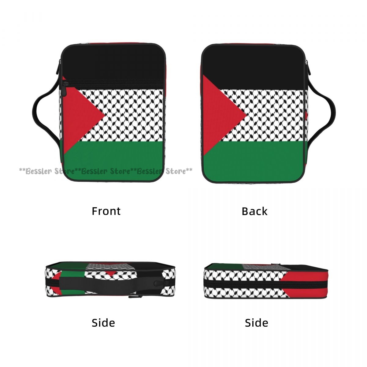 Palestine Flag Bible Bag Zippe - Handbags ulasan dan harga