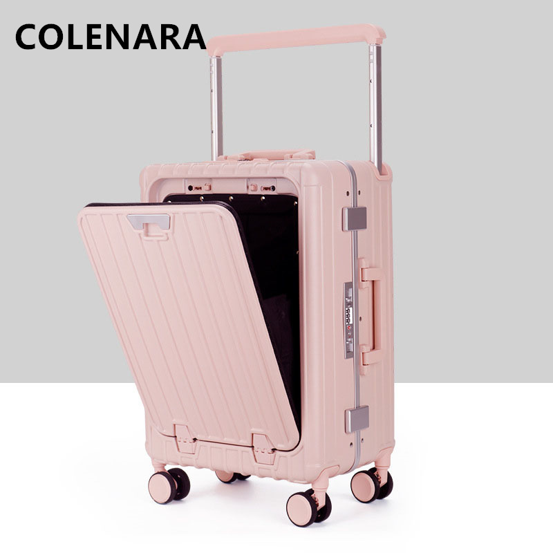 COLENARA 2026 New Model Alumin - Spinner Wheel Rolling Suitcase 20 Inch ulasan dan harga