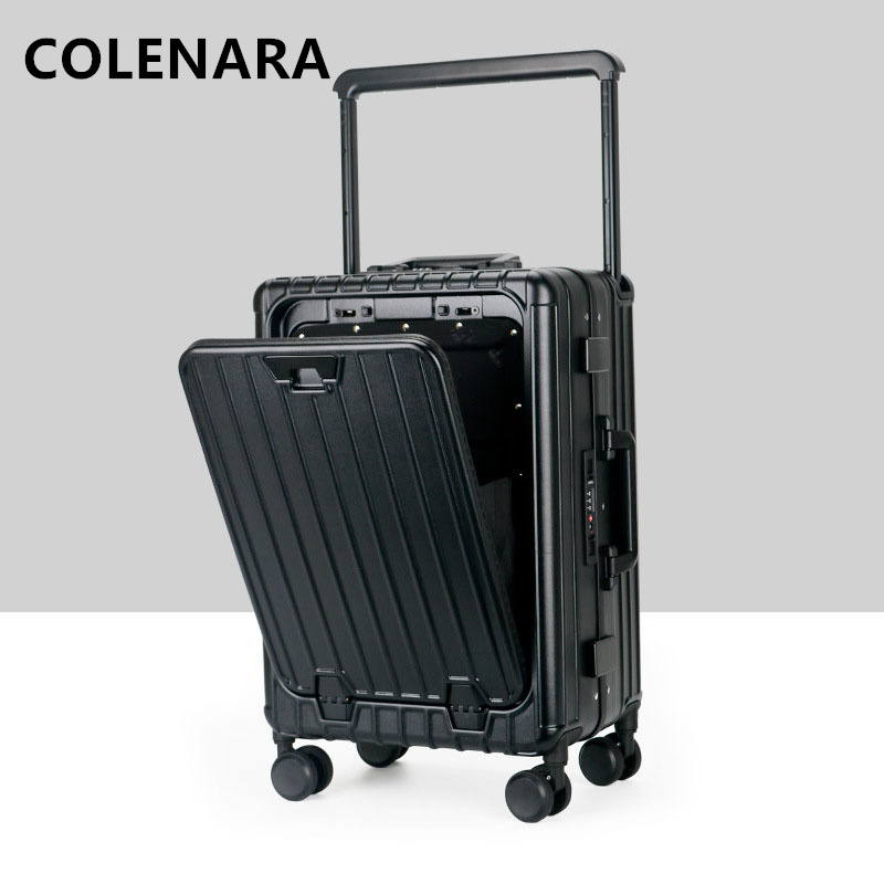 COLENARA 2026 New Model Alumin - Spinner Wheel Rolling Suitcase 20 Inch ulasan dan harga
